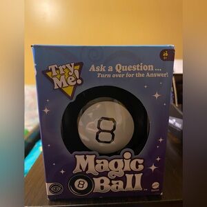 Purple and Black Fortune Ball